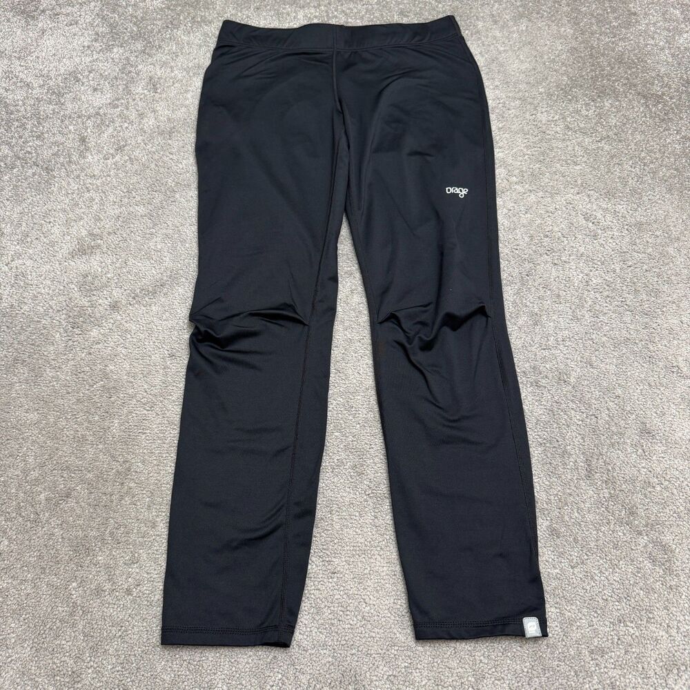 Orage Base Layer Leggings Men Large Black Active Stretch Ski Snowboard Snow